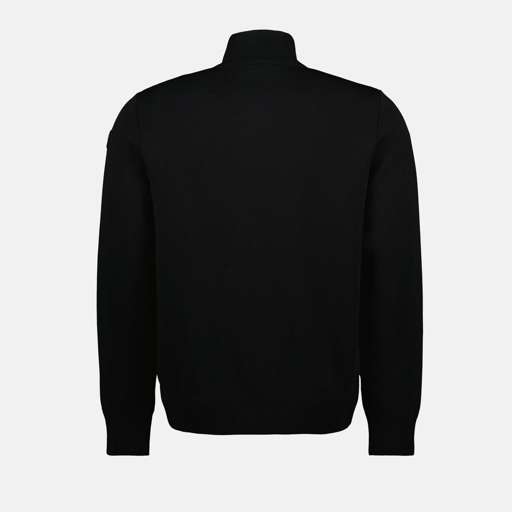 Jaquetas Casaco Interior em Tom Duplo Moncler Preto Homme