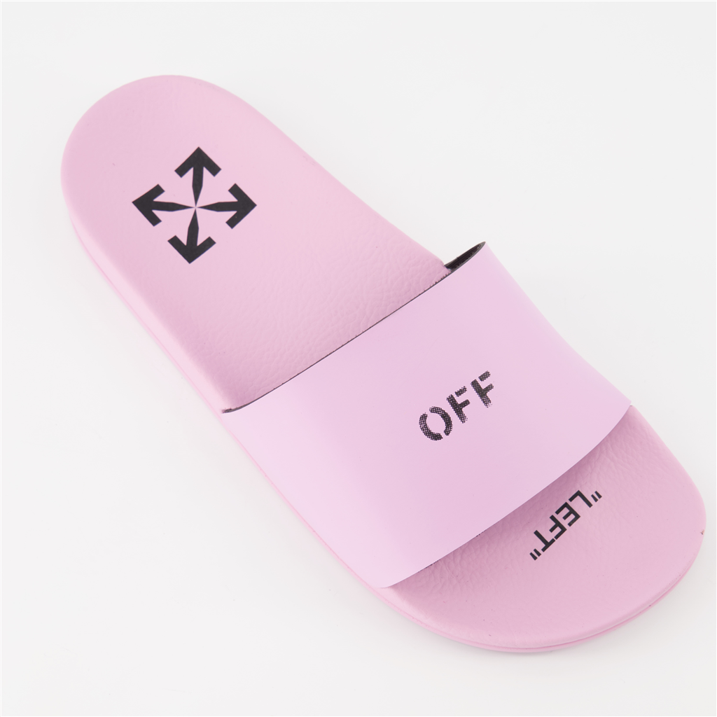 Chaussures ouvertes OWIC002F22MAT001 3610 lilac  black Off-White Rose Femme