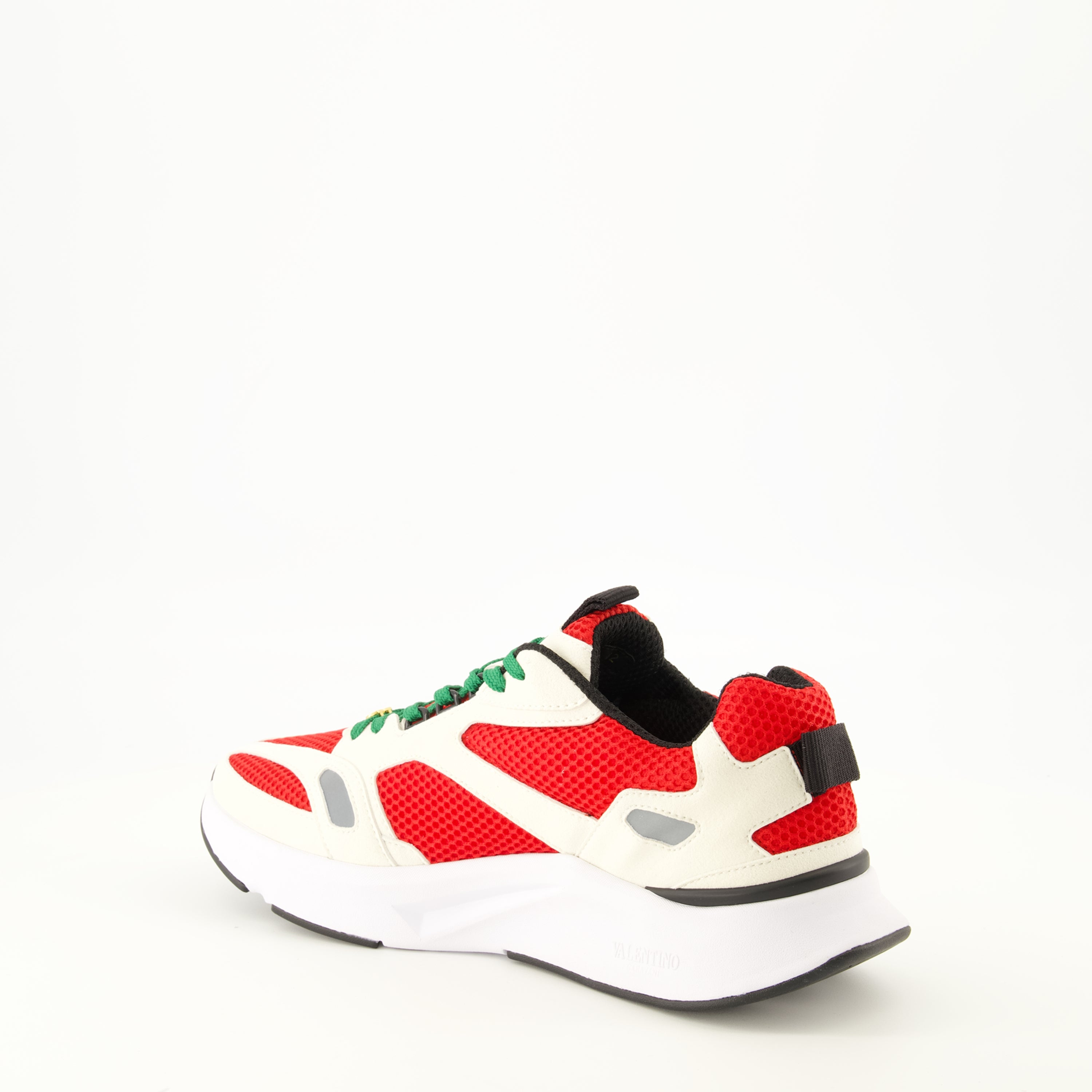 Baskets デミヴィー スニーカー（スエードとファブリック） Valentino Garavani Rouge Homme