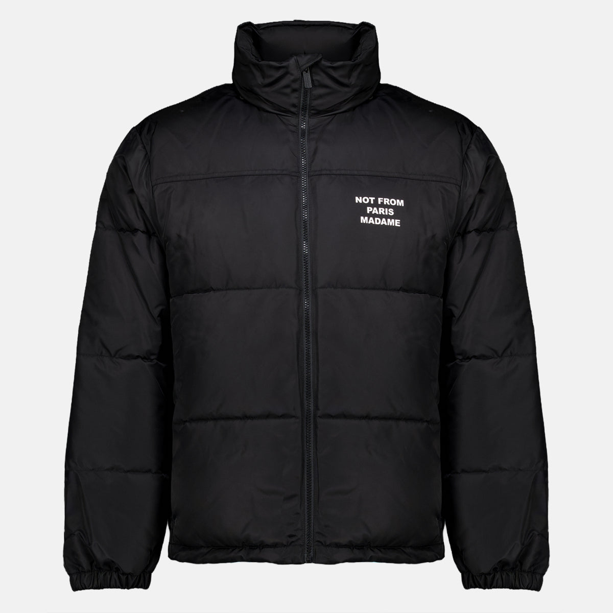 Manteaux Doudoune Slogan noire Drole De Monsieur Noir Homme