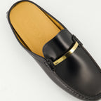 Offene schuhe Gommino Loafers Tod's Schwarz Femme
