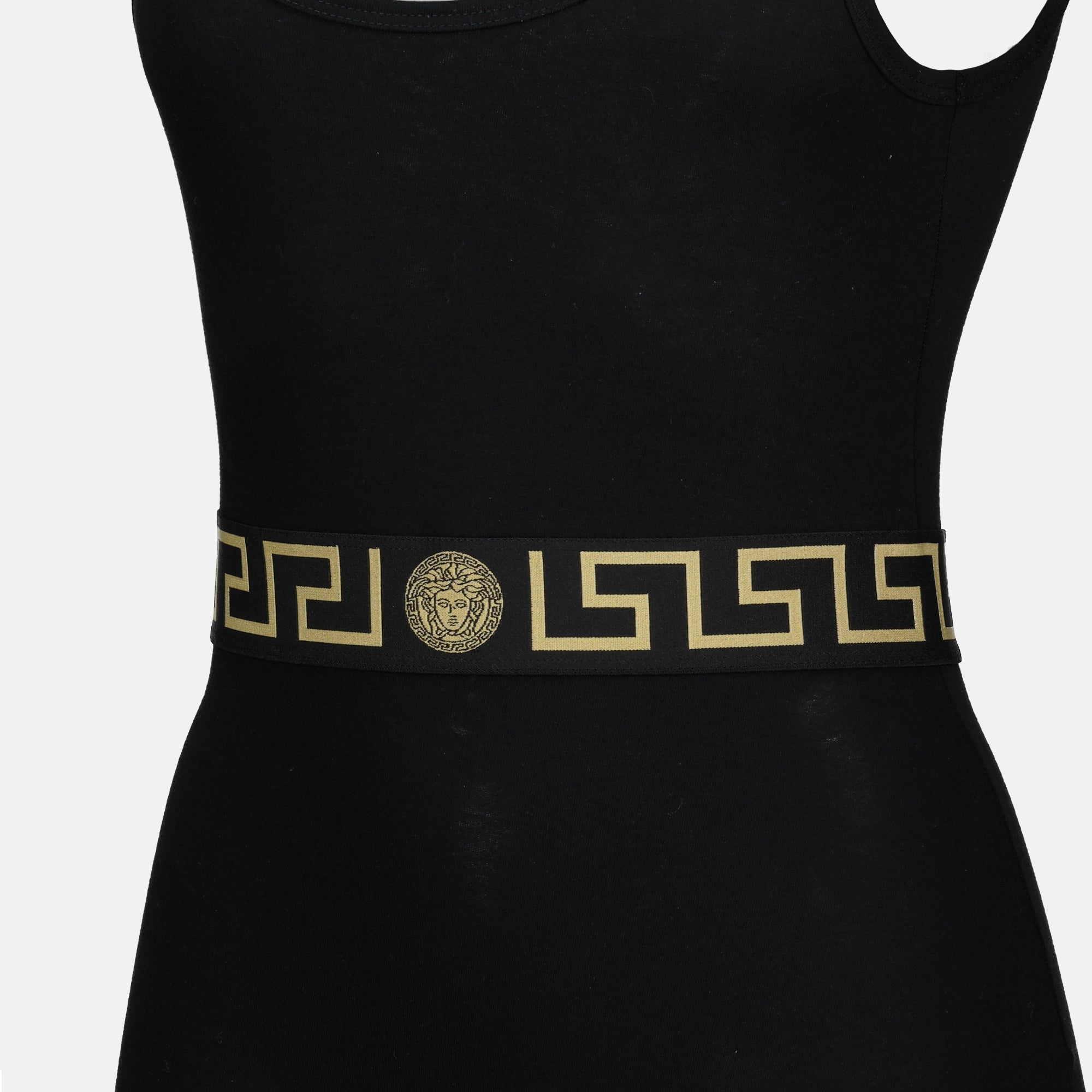 Underwear and homewear Combinaison Medusa Greca noire Versace Black Femme