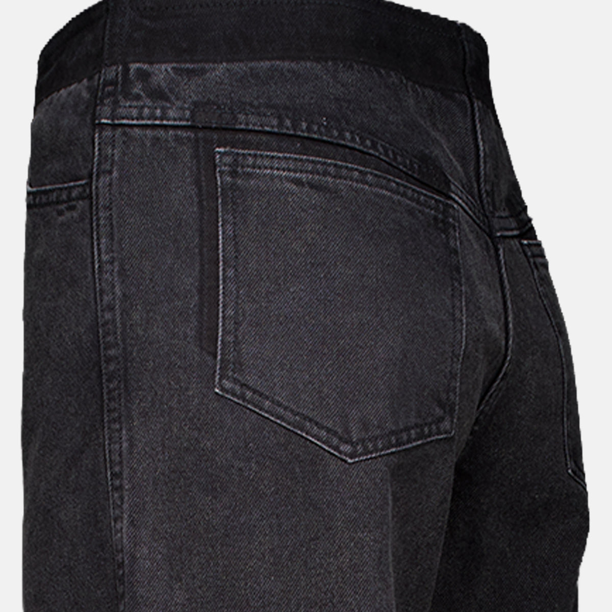 Pantalons Distressed Black Denim Jean Christopher Esber Noir Femme