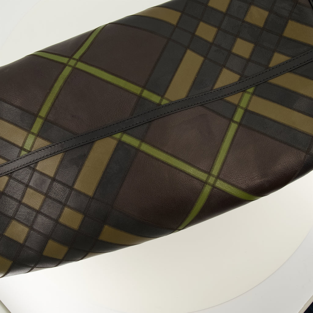 Sacs de sport et voyage 하이랜드 체크 볼링 백 Burberry Marron Homme