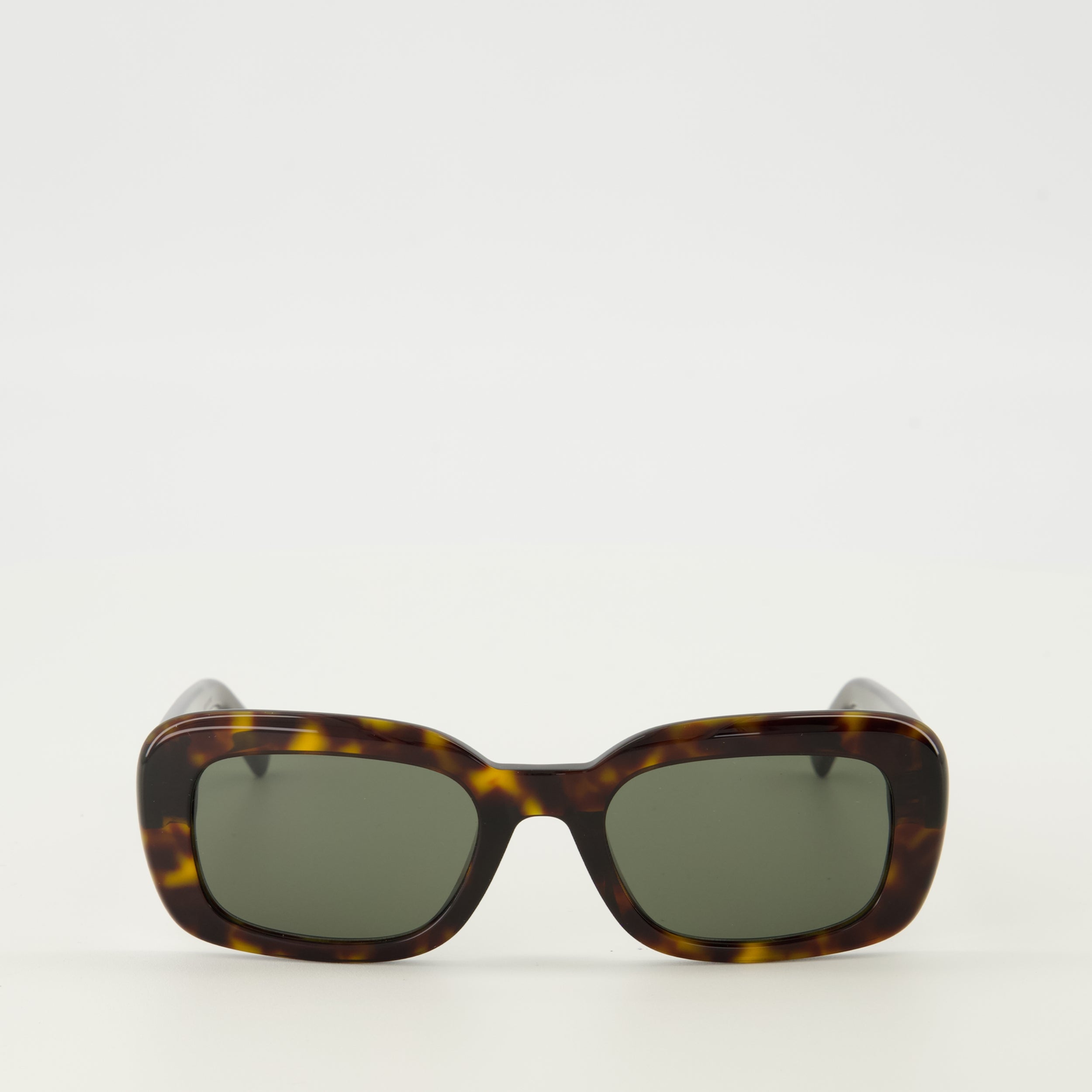 Image de l'article Lunettes de soleil SLM130 marron de la marque Saint Laurent pour Unisex - Saison Printemps-Été 2026 - Vue de Face