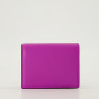 Small leather goods Portefeuille VLogo Signature Valentino Garavani Purple Femme