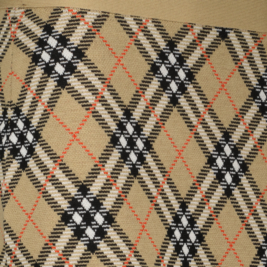 Gonne Gonna a Quadri Check Burberry Beige Donne