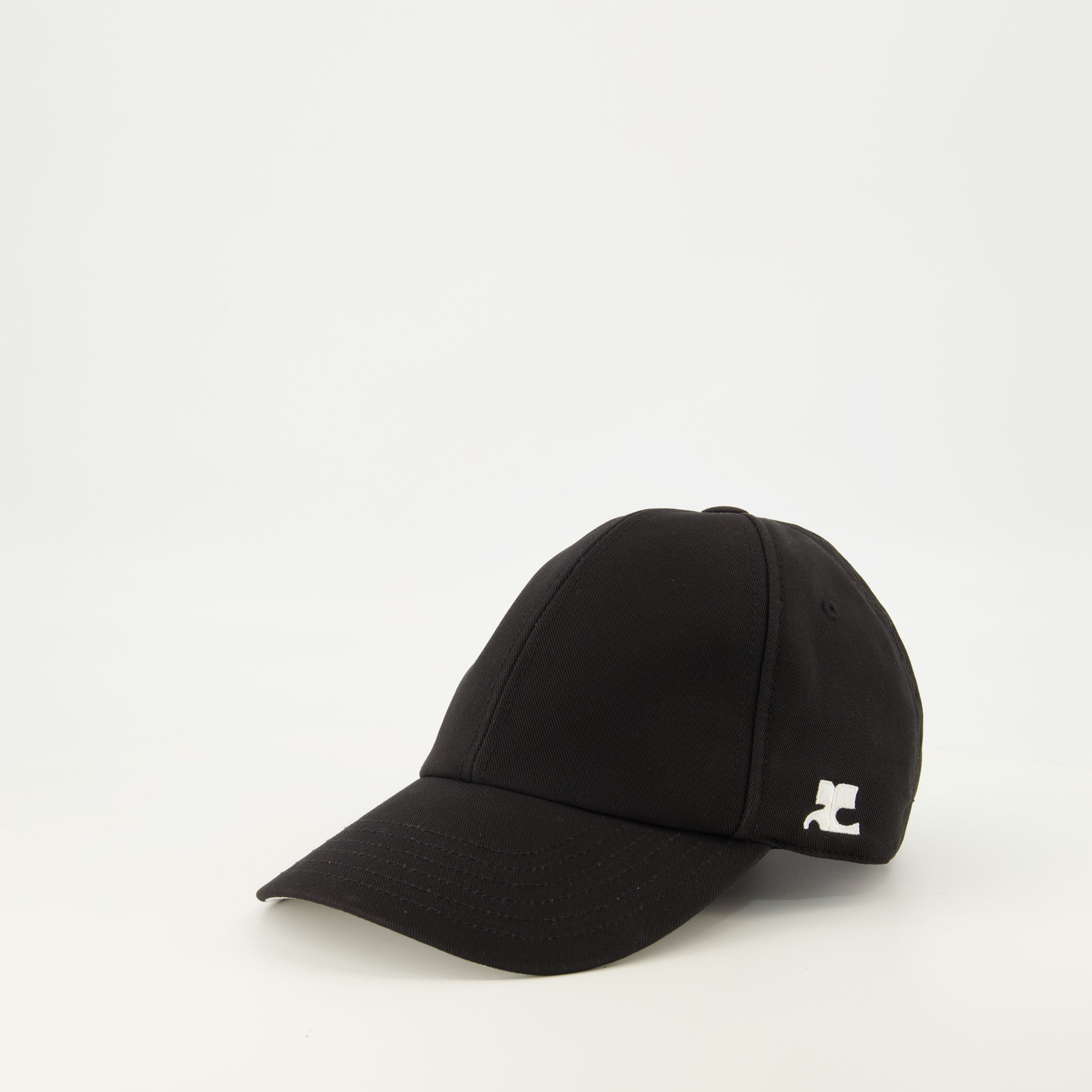 Chapeaux, casquettes et bonnets Casquette AC noir Courrèges Noir Femme