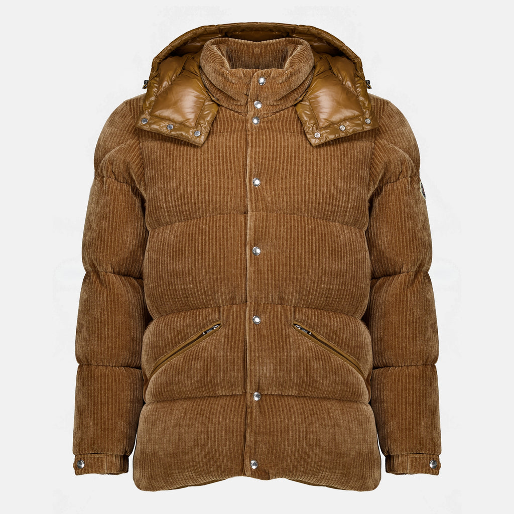 Manteaux Giacca in piuma marrone Velundra Moncler Marron Homme