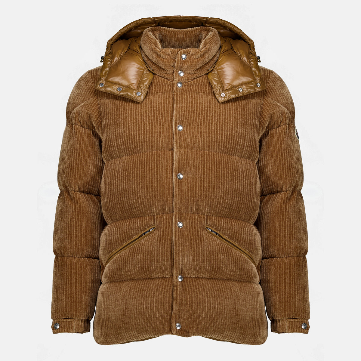 Manteaux Giacca in piuma marrone Velundra Moncler Marron Homme