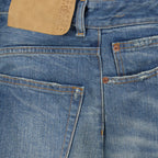 Pantalons Jeans Twist Mm6 Bleu Femme