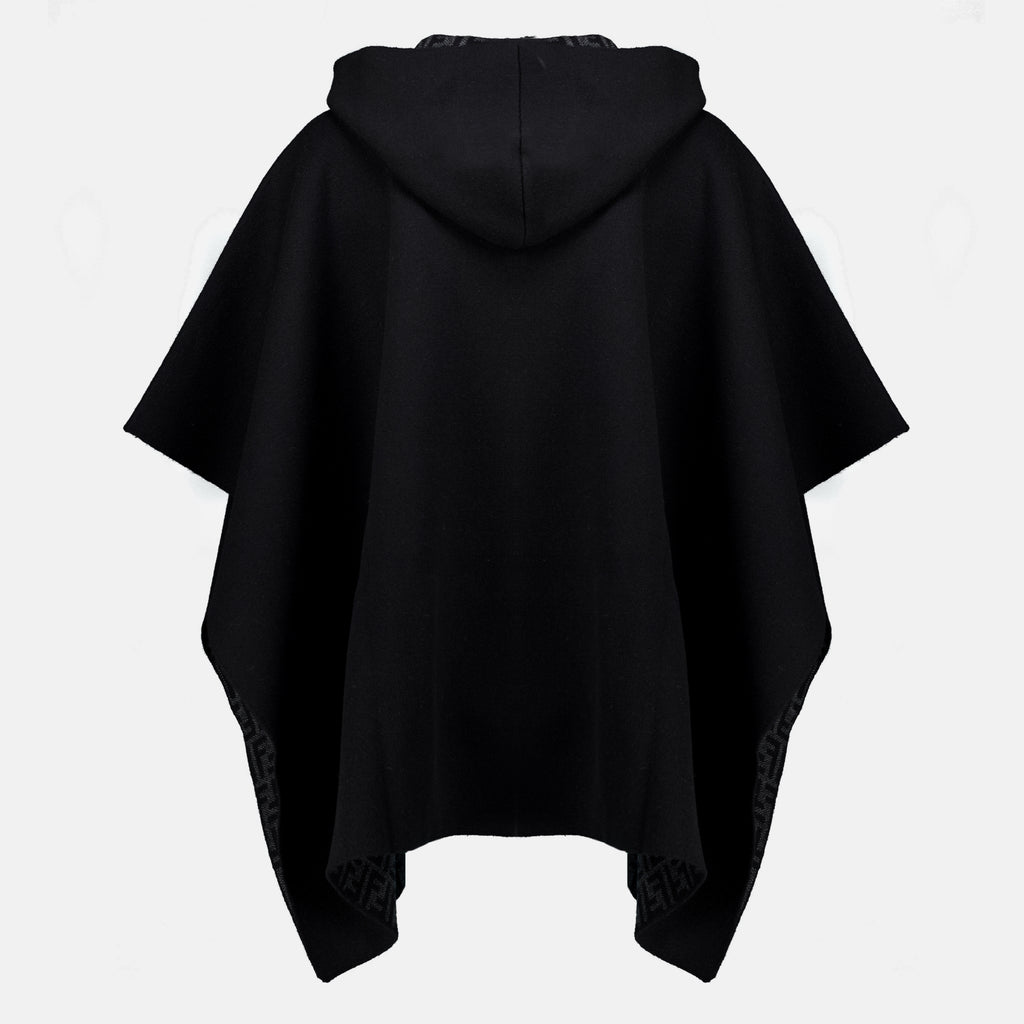 Vestes 검은색 캐시미어 폰초 Fendi Noir Femme