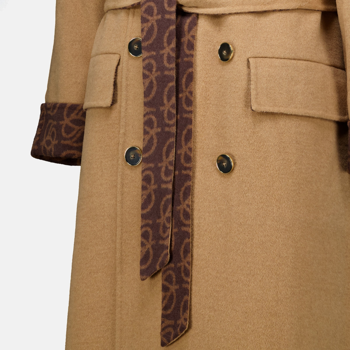Manteaux Manteau double face Monogramme Drole De Monsieur Marron Homme