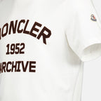 T-shirts Printed T-shirt Moncler White Homme