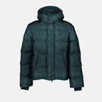 Coats Re-Nylon Puffer Jacket Prada Green Homme