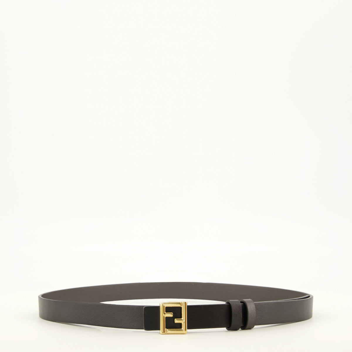 Ceintures リバーシブルFFベルト ブラック Fendi Noir Femme