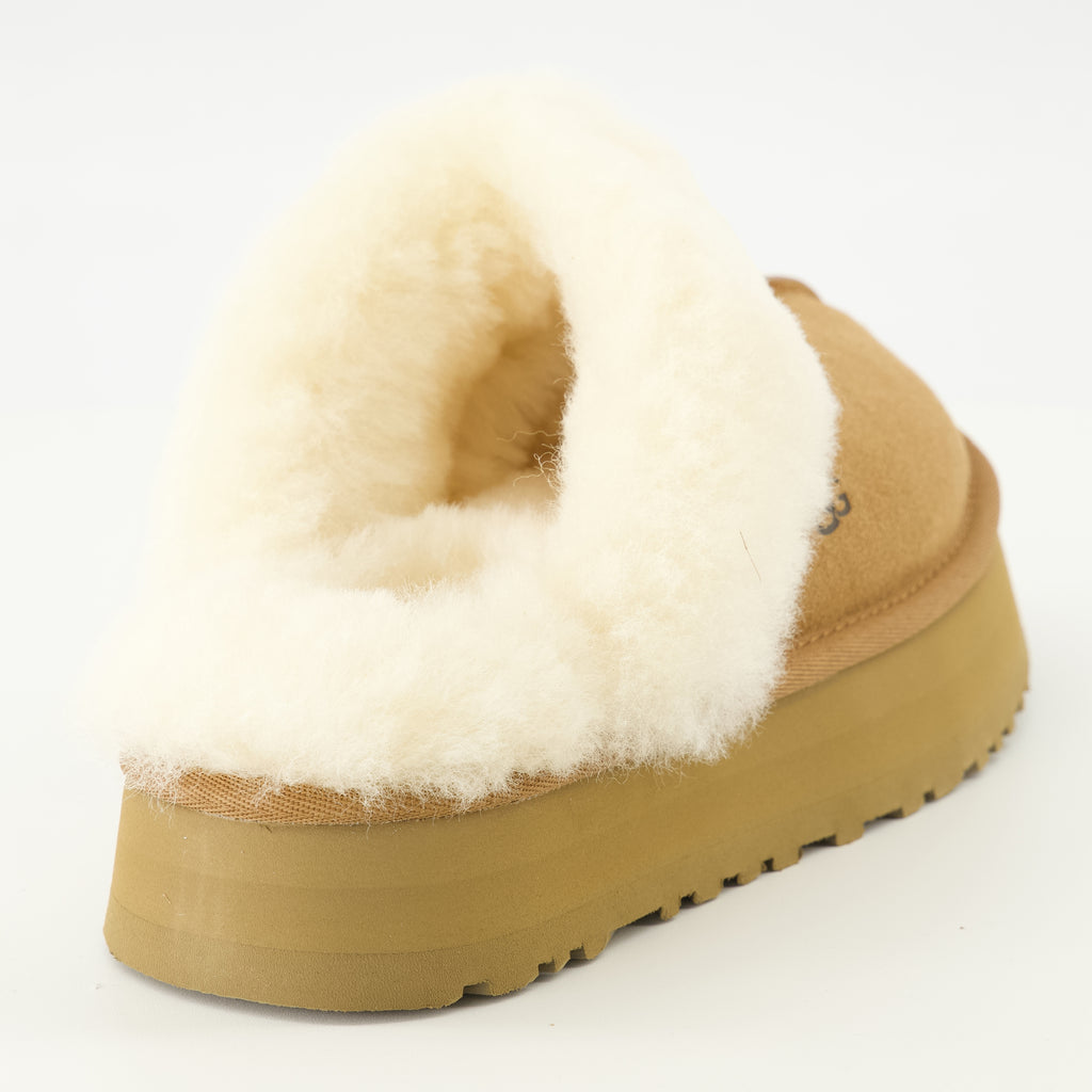 Image de l'article Mules Disquette marron de la marque Ugg pour Femme - Saison Printemps-Été 2026 - Vue arrière