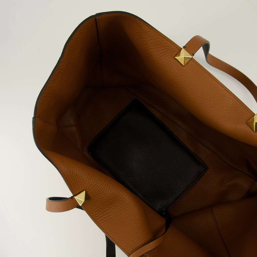 Sacs cabas Saco cabas reversível Valentino Garavani Noir Unisexe