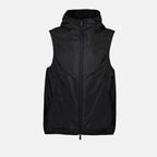 Jaquetas Colete Sem Mangas Moretan Moncler Preto Homme