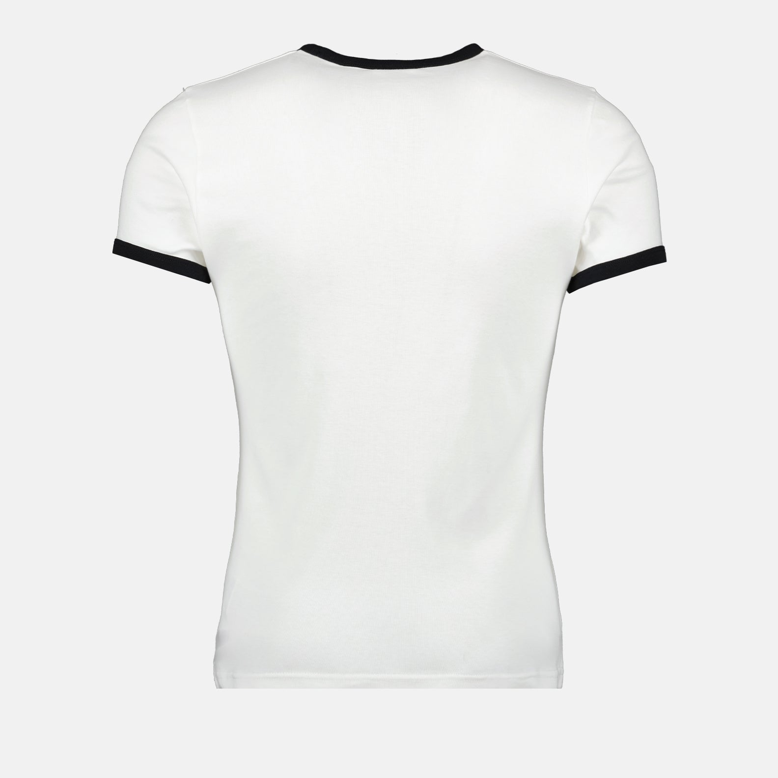 T-shirts Contrast Signature T-shirt Courrèges White Homme