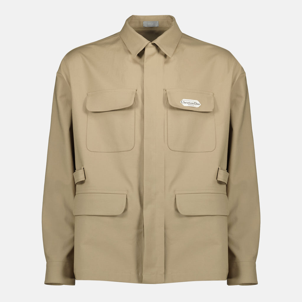 Vestes Veste en satin Dior Beige Homme