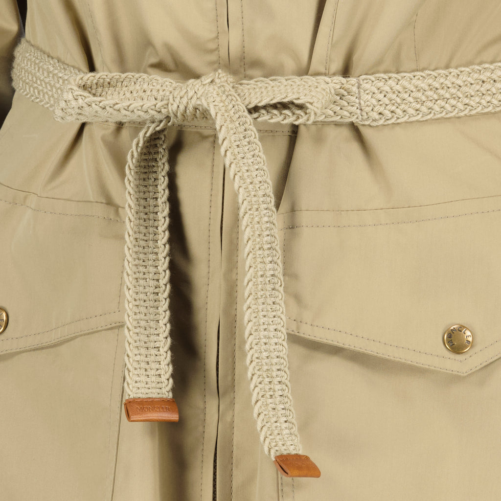 Robes Abito in Popeline Beige Moncler Beige Femme
