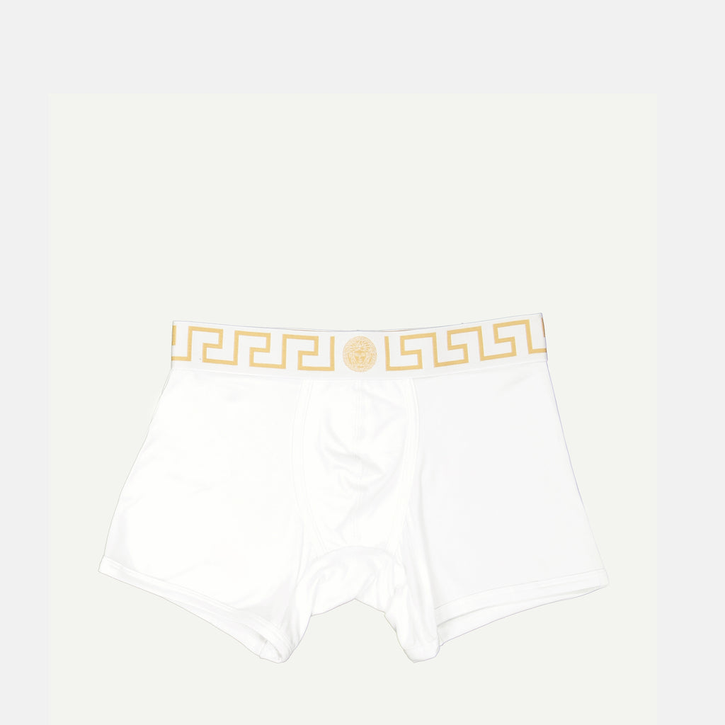 Sous-vêtements et homewear Boxer Medusa long Versace Blanc Homme