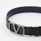 Cinture Cintura Reversibile VLogo Valentino Garavani Nero Homme