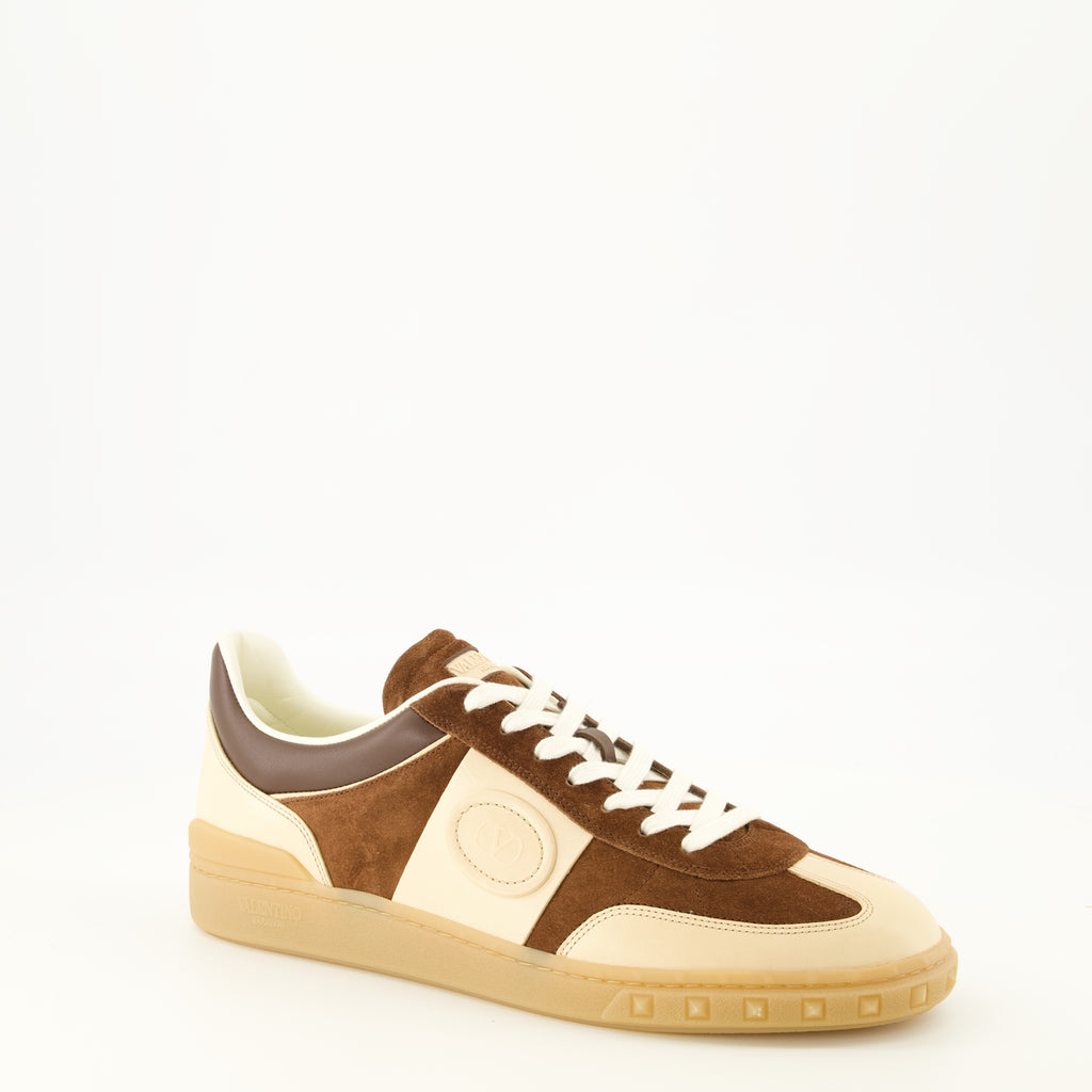 Baskets UpVillage braune Sneakers Valentino Garavani Marron Homme