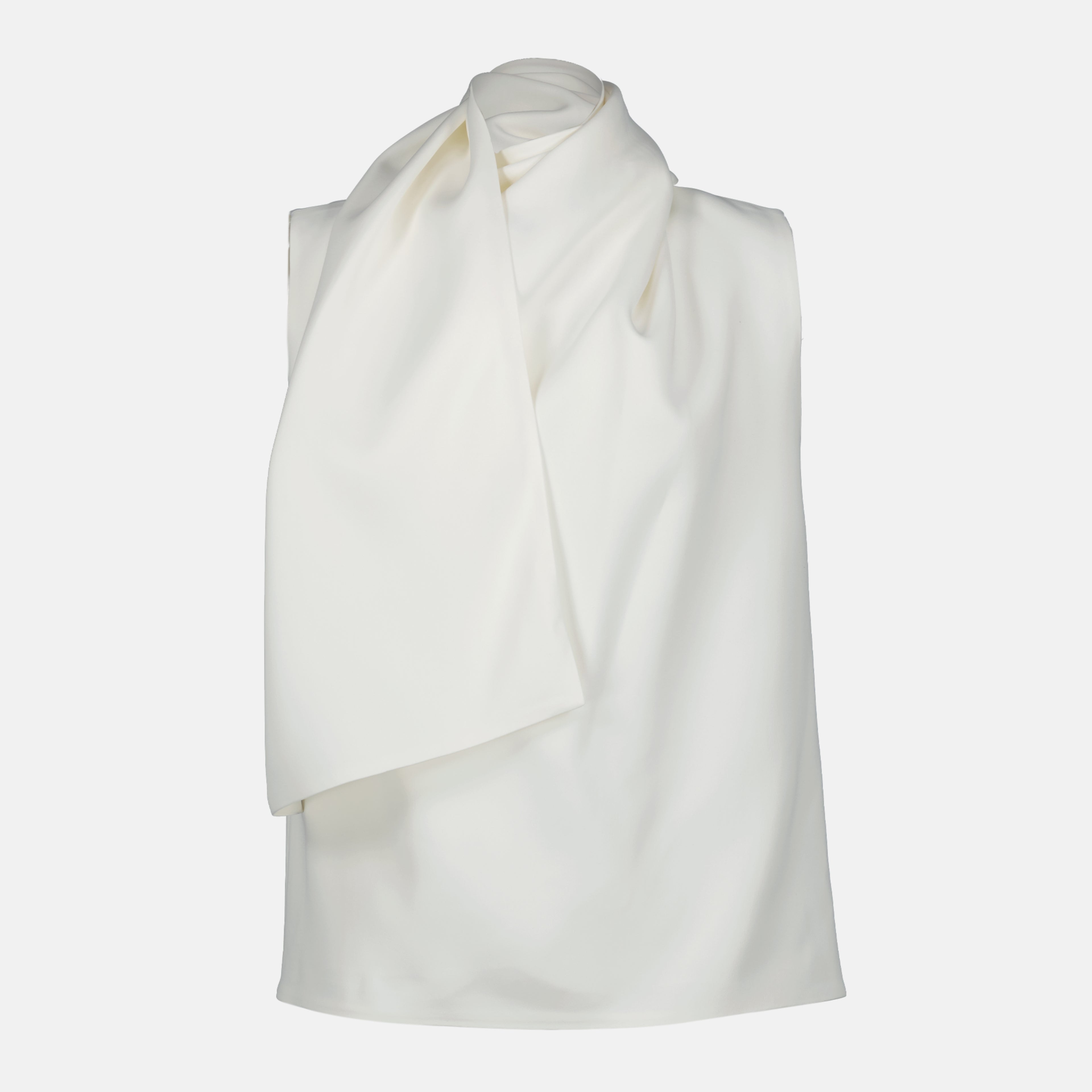 Image de l'article Top Loe blanc de la marque Khaite pour Femme - Saison Printemps-Été 2026 - Vue de Face