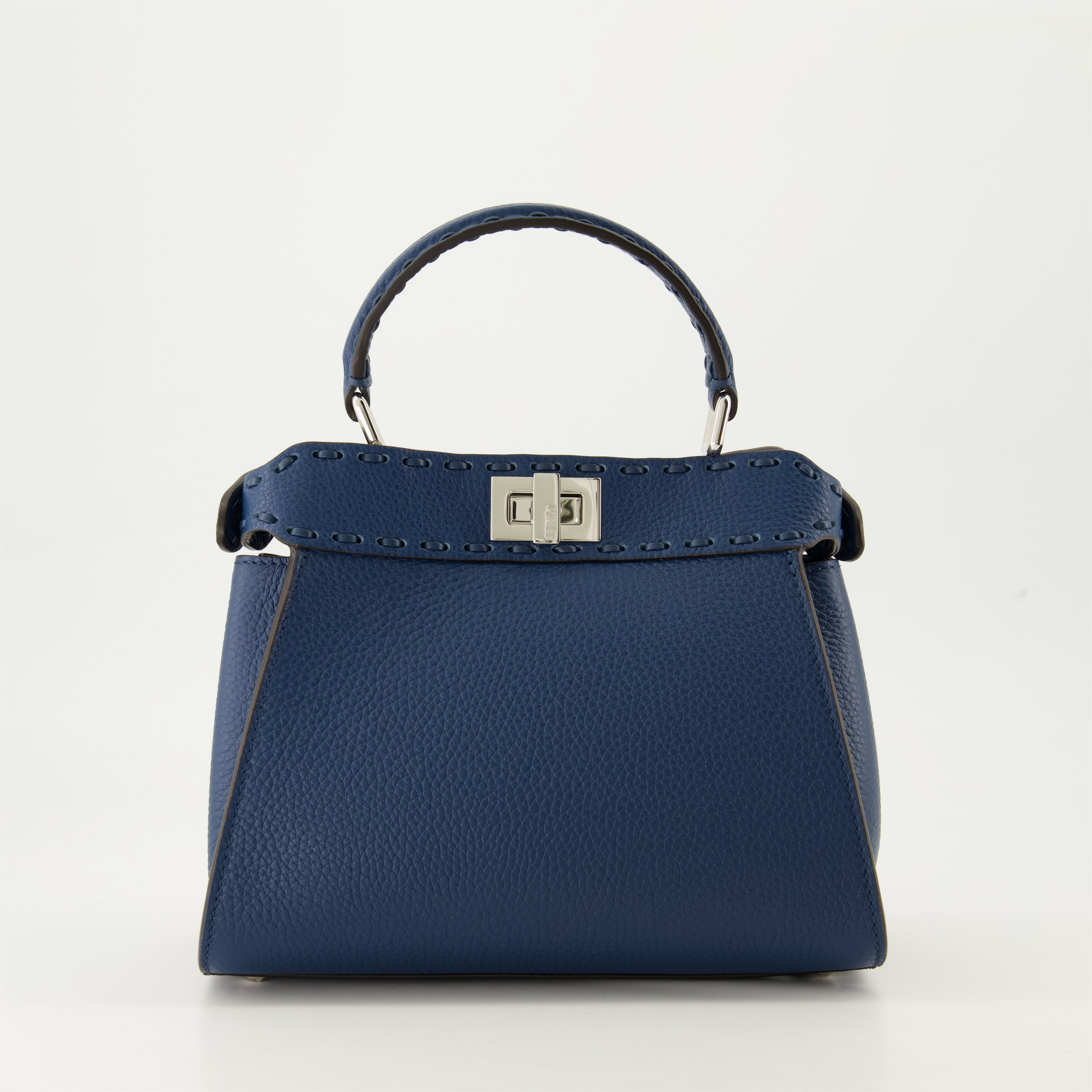 Sacs à main et épaule Sac Peekaboo Fendi Bleu Femme