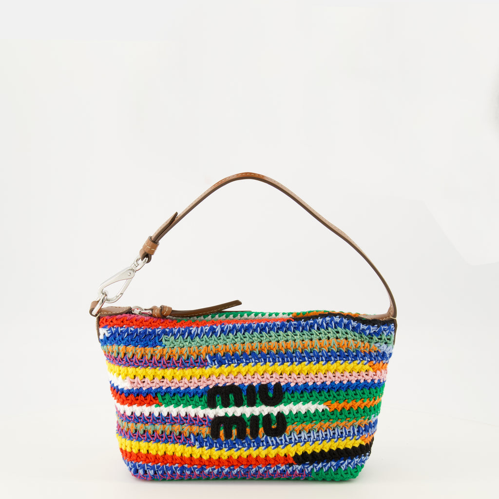 Sacs à main et épaule Bolsa de Croché Multicolor Miu Miu Multicolore Femme