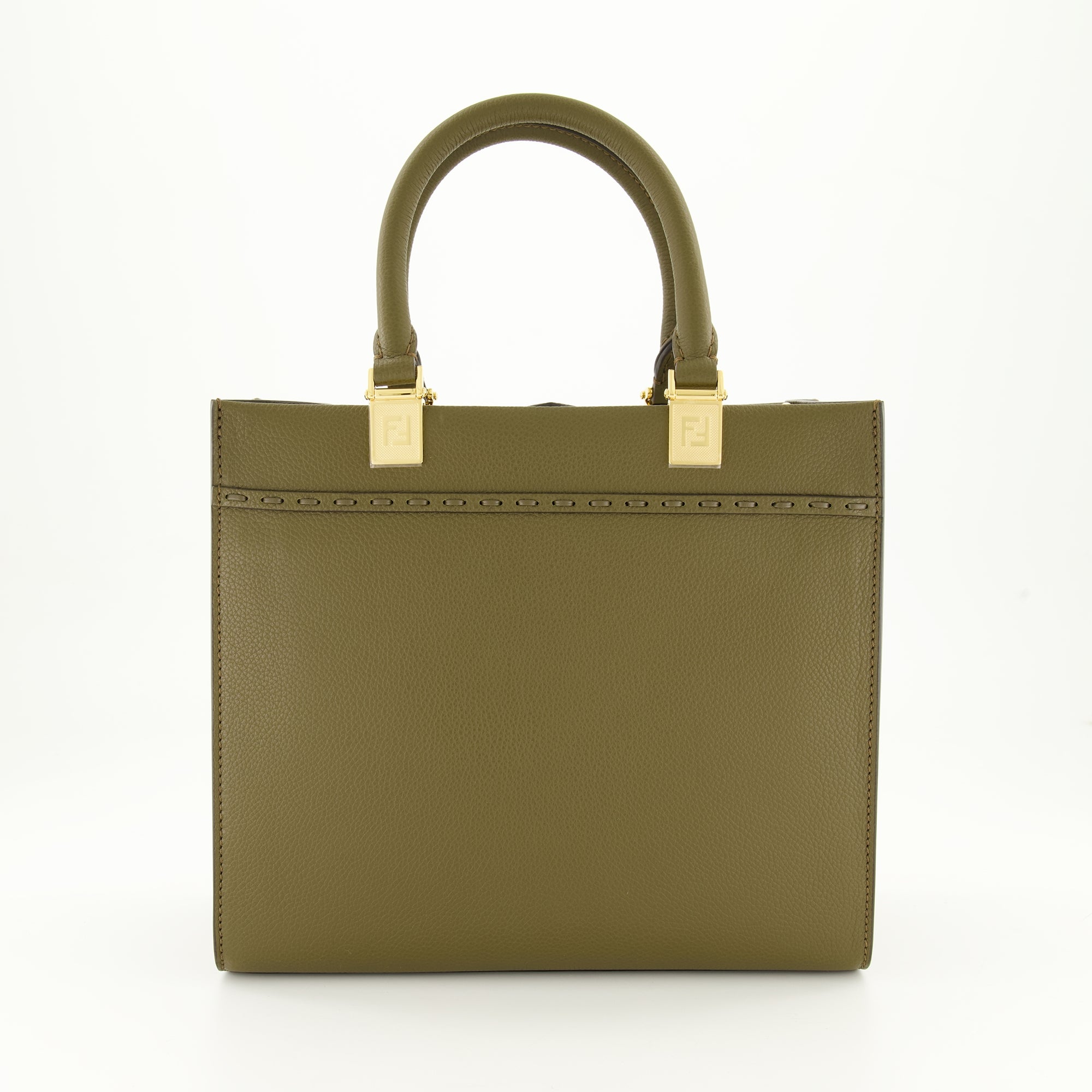 Tote bags Mini sac Sunshine Fendi Green Femme