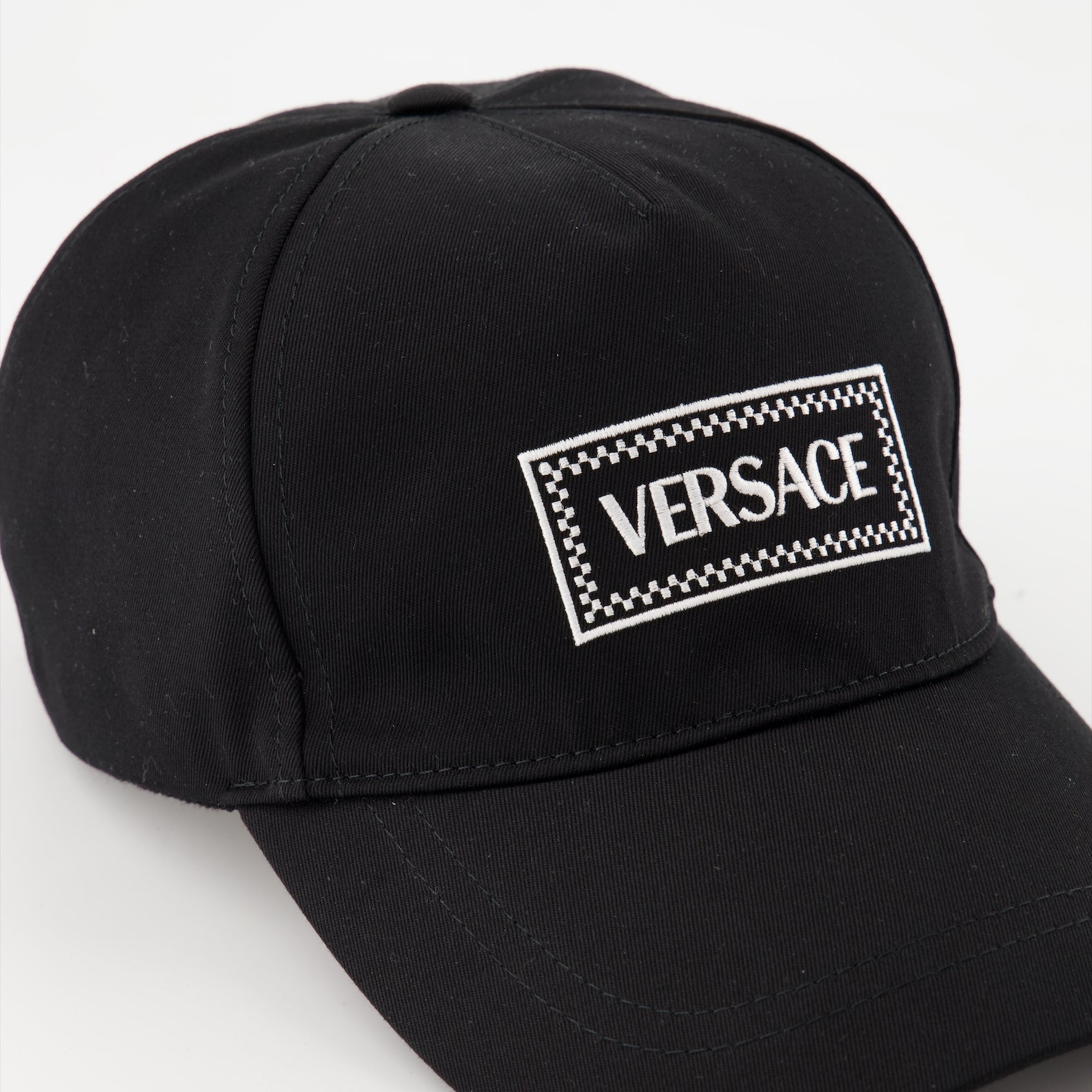 Gorras, sombreros y gorros Gorra con logo Versace Negro Homme