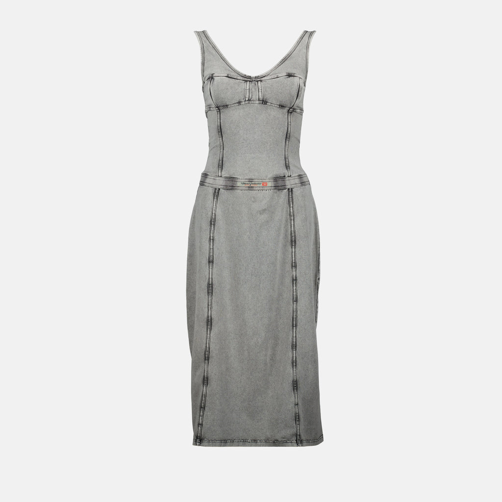 Dresses Robe D-inny Diesel Gray Femme