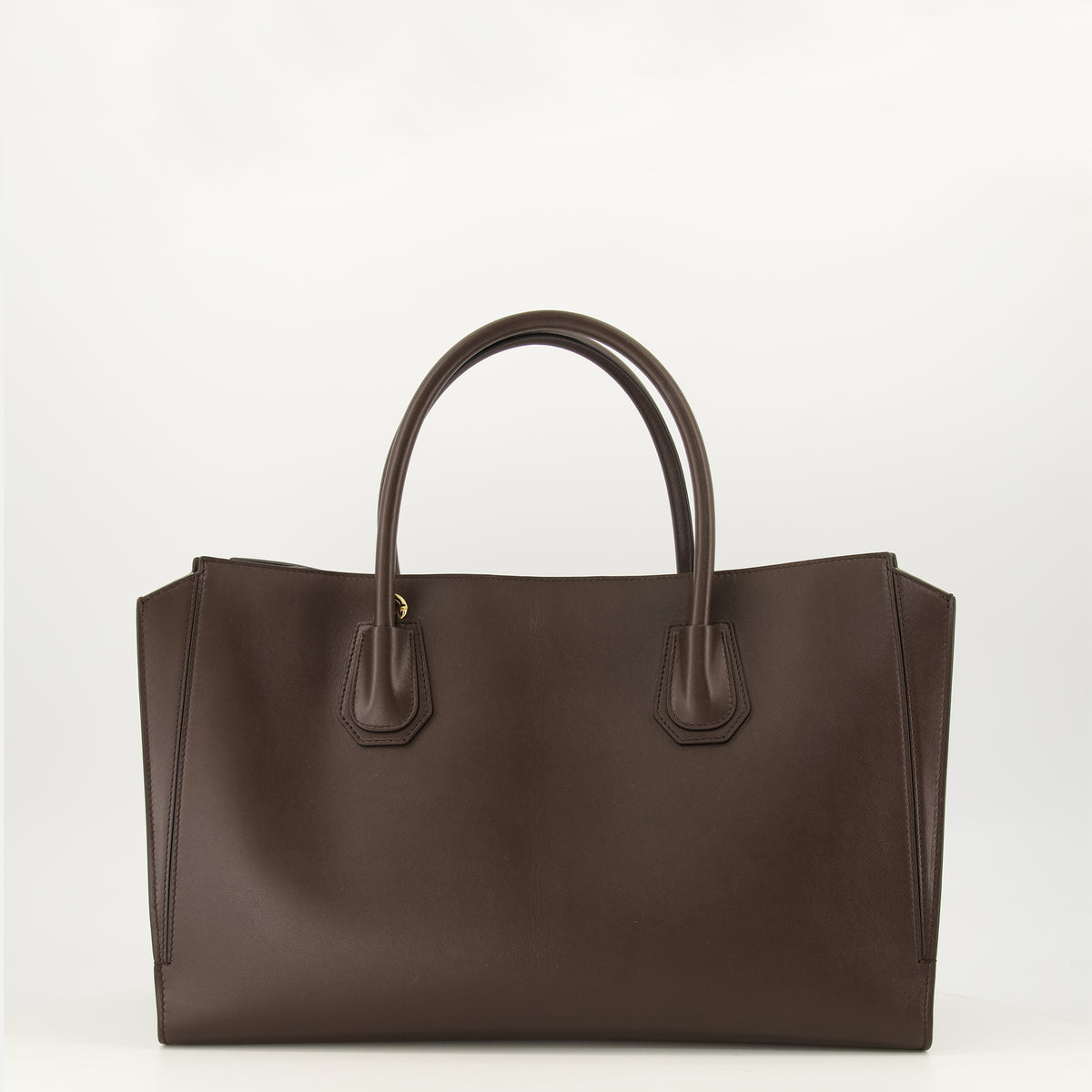 Sacs cabas Antigona Catchall Medium Brown Leather Bag Givenchy Marron Femme