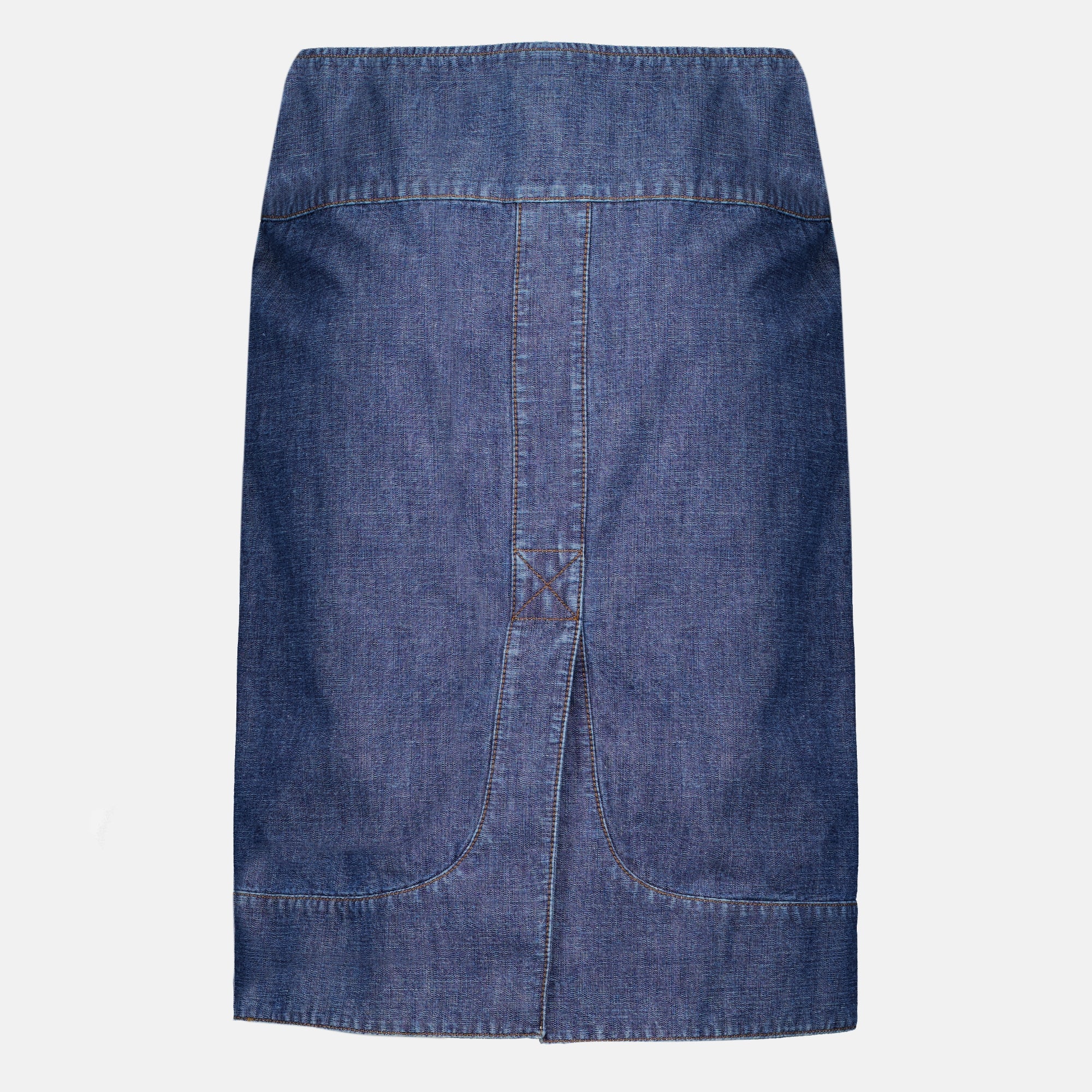 Jupes Jupe en denim bleu Fendi Bleu Femme