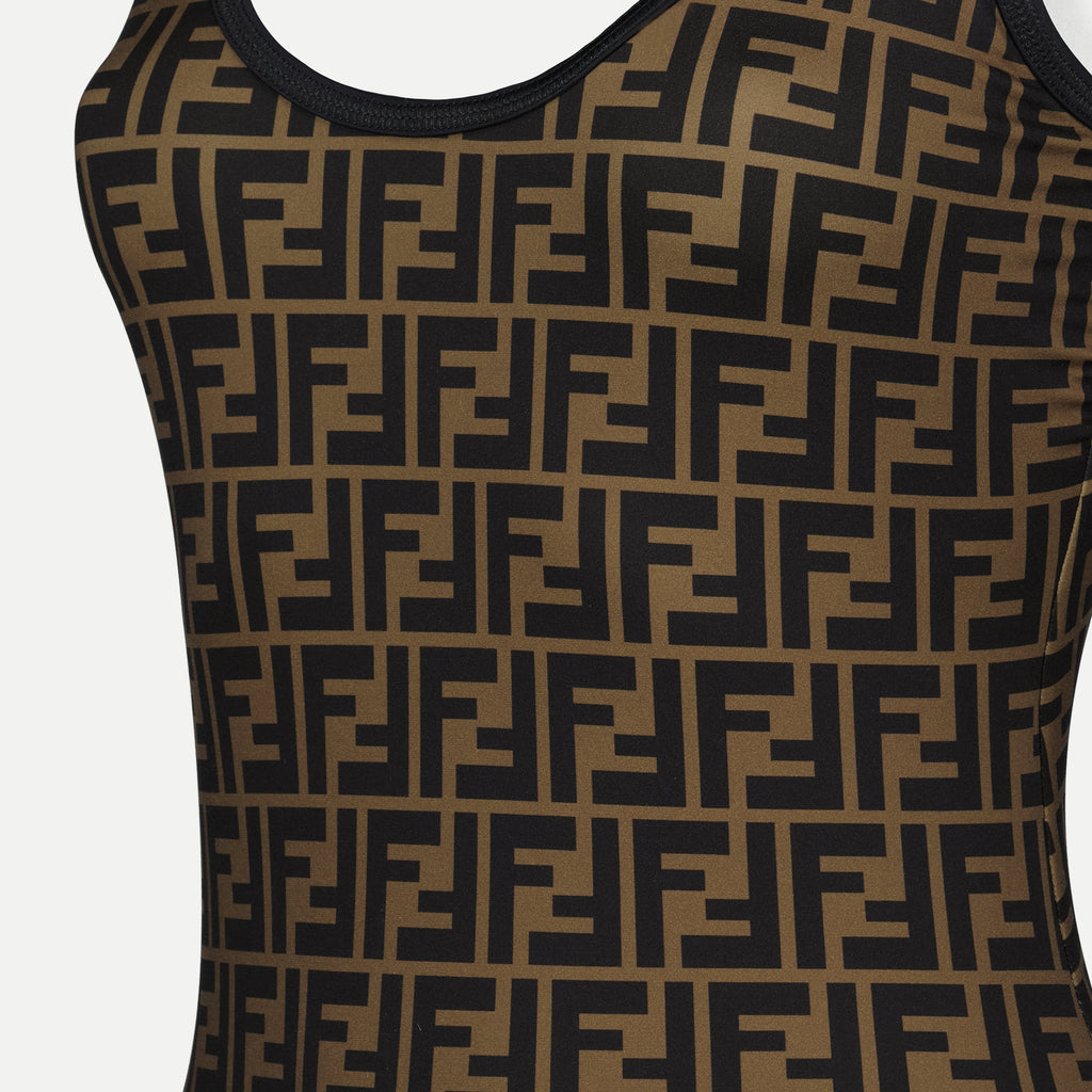 Beachwear Maillot de bain Fendirama Fendi Marron Femme