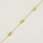 Imagen del collar O'Lock dorado de Fendi para mujer - Temporada Otoño-Invierno 2025 - Vista Detallada_2