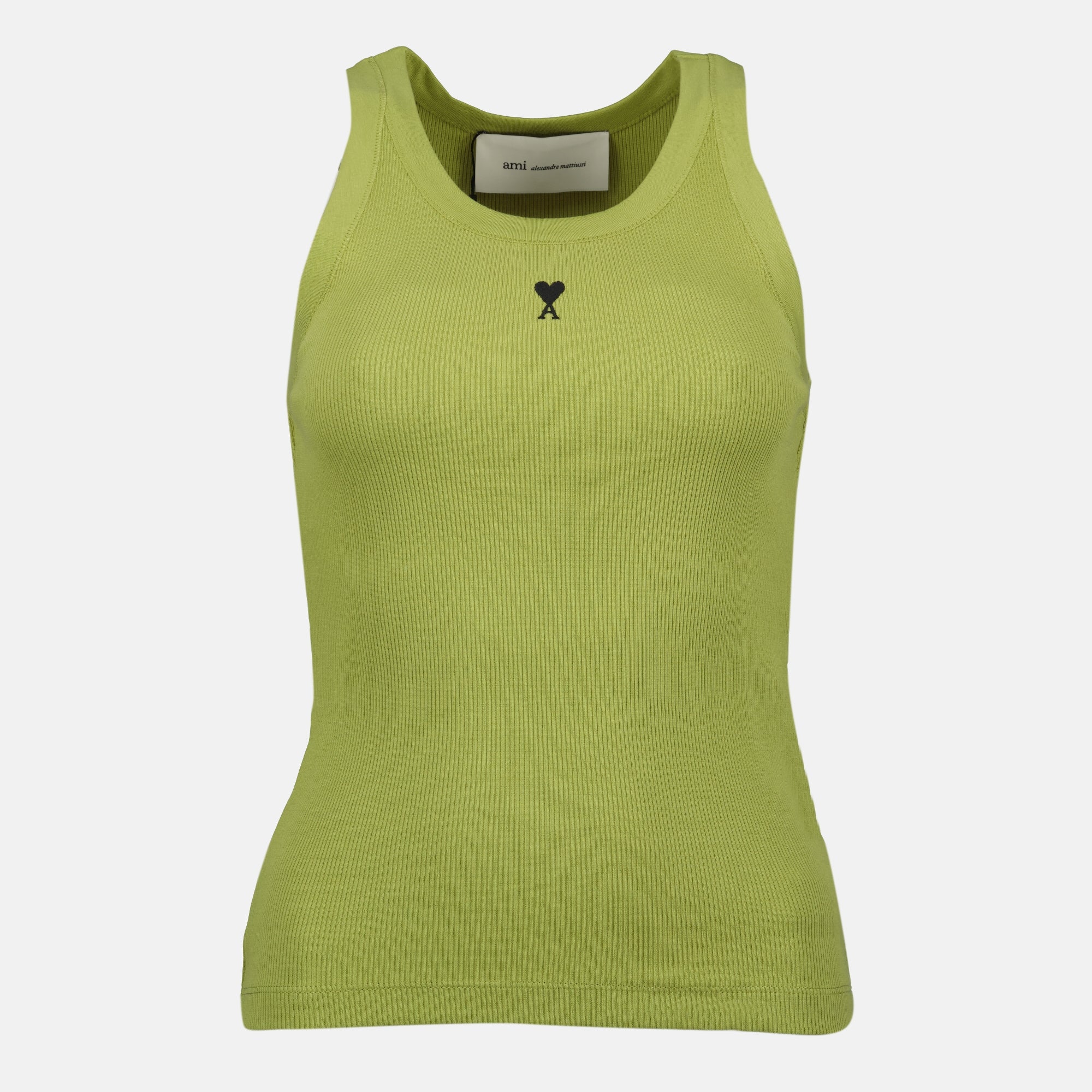 Bild des Artikels Khaki Heart Friend Tanktop von Ami PARIS für Frauen - Saison Frühling-Sommer 2026 - Vorderansicht