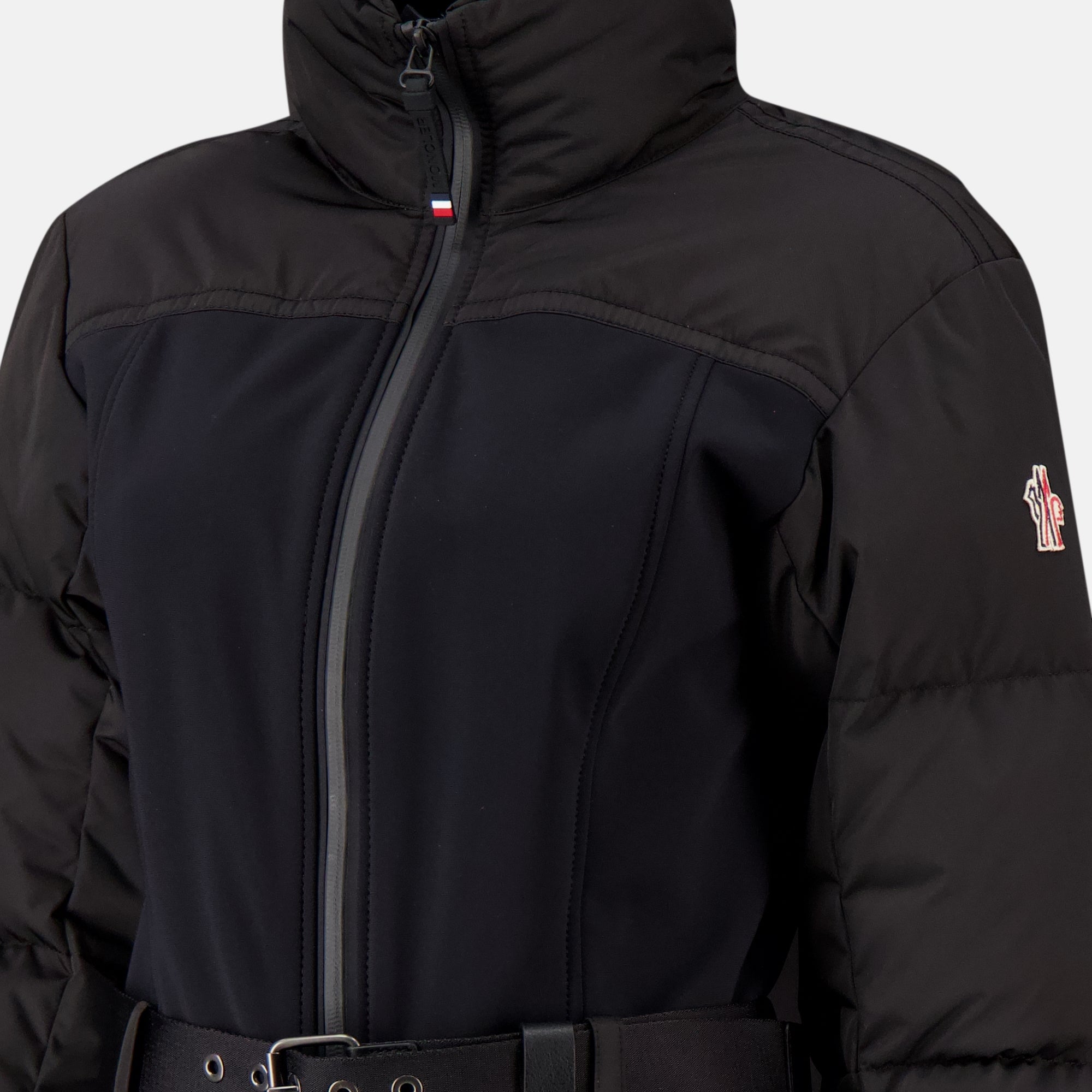 Image de l'article Combinaison de ski noir de la marque Moncler Grenoble pour Femme - Saison Automne-Hiver 2025 - Vue détaillée_1