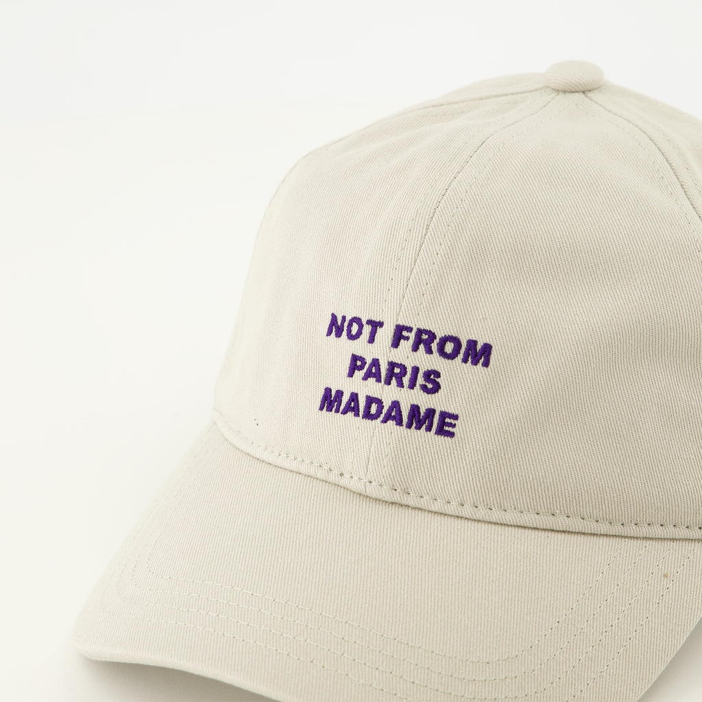 Chapeaux, casquettes et bonnets Graue Slogan-Kappe Drole De Monsieur Gris Homme