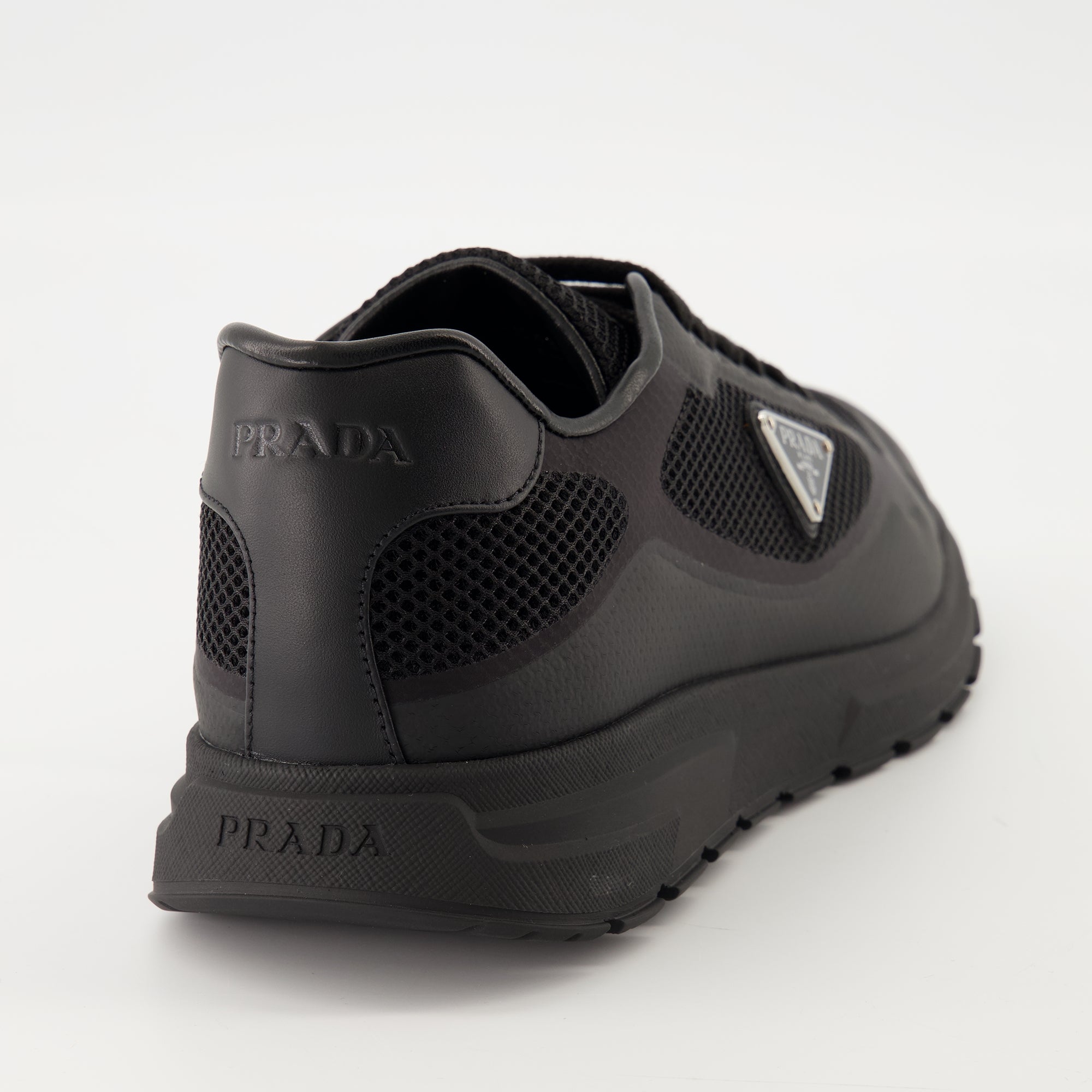 Image of the Prada Men's Prax 2.0 Sneakers - Fall-Winter 2025 - Back View
