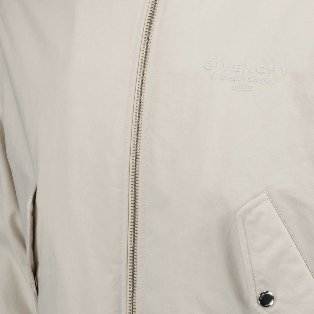 Vestes Bomber in Cotone Givenchy Blanc Homme