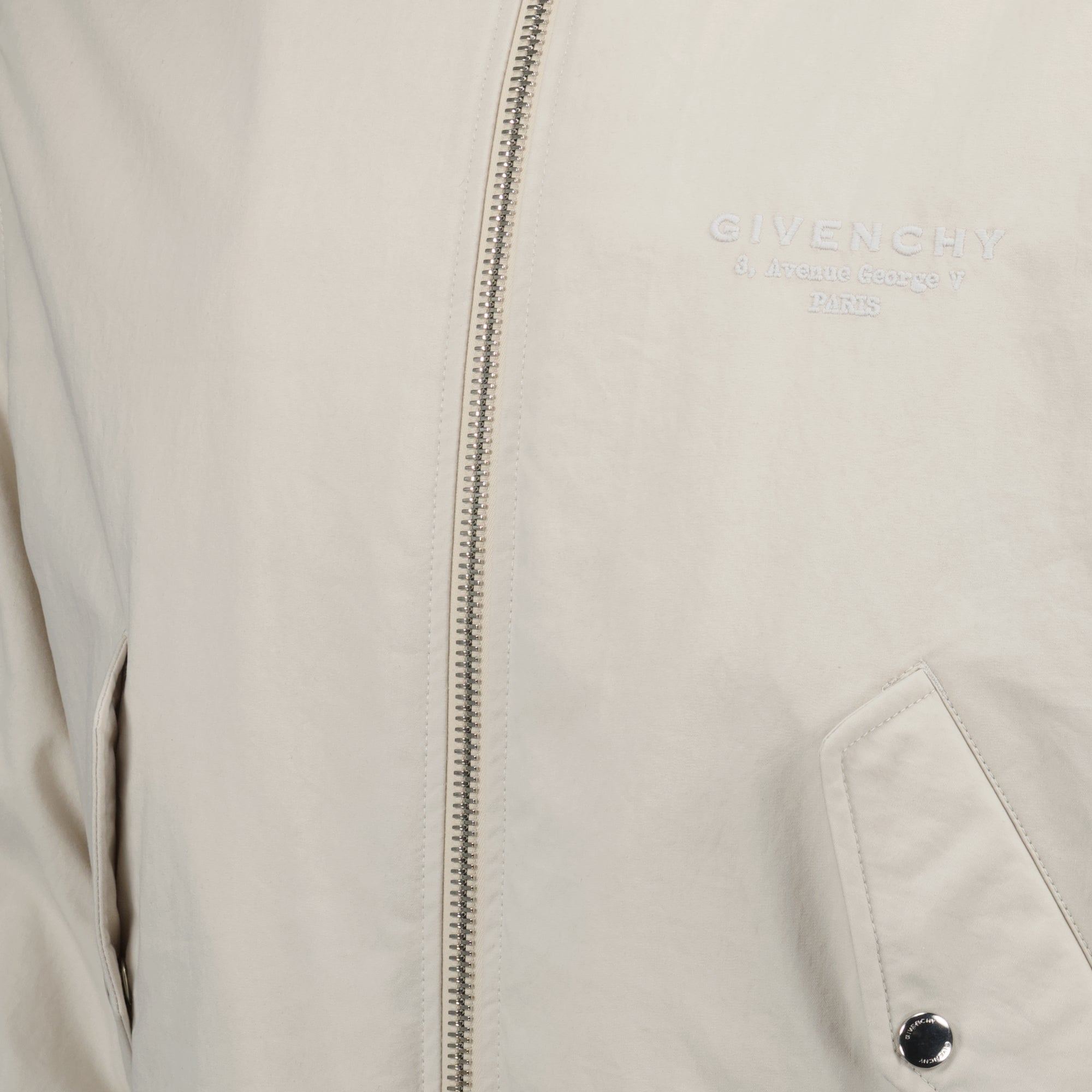 Vestes Bomber in Cotone Givenchy Blanc Homme