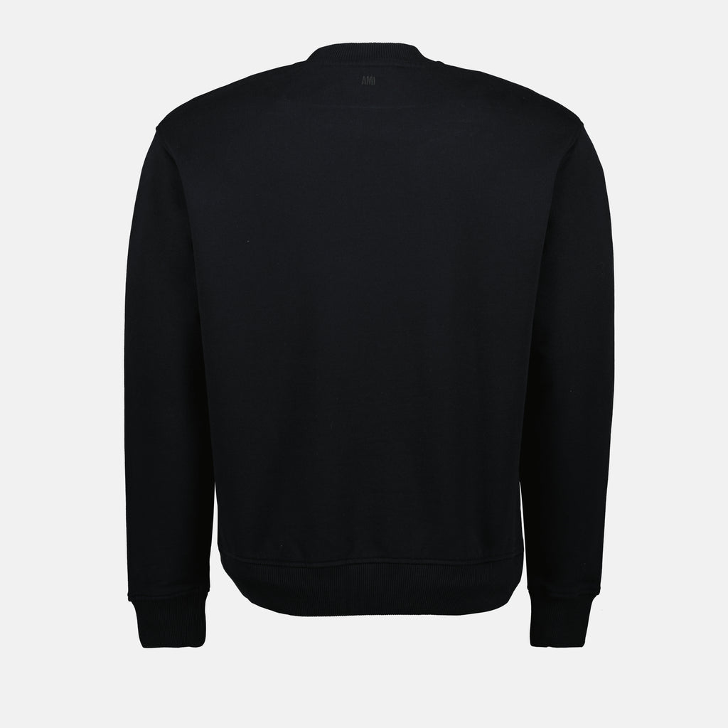 Sweatshirts Sweatshirt Ami de coeur Ami PARIS Noir Unisexe