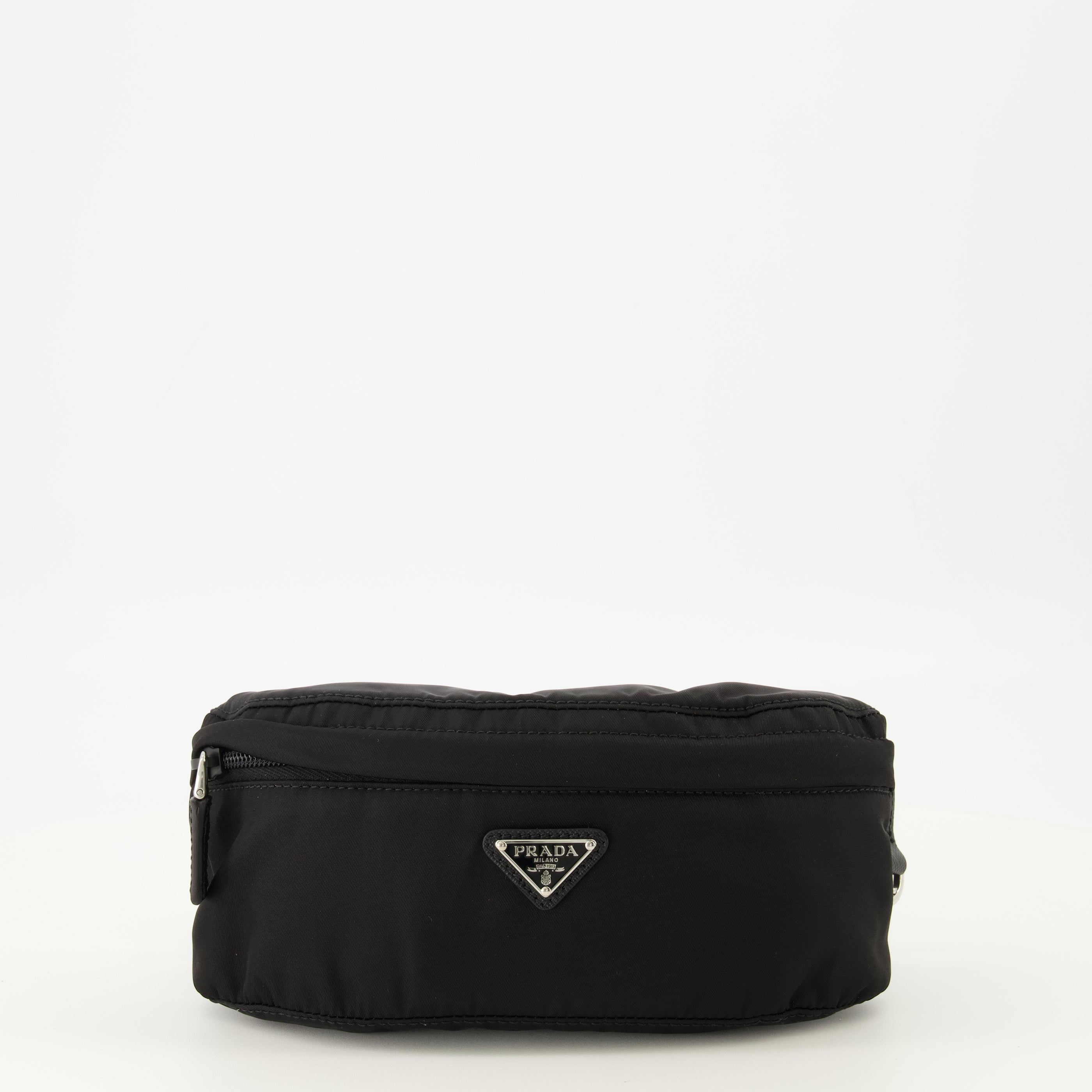 Sacs banane Sac banane en Re-nylon noir Prada Noir Homme