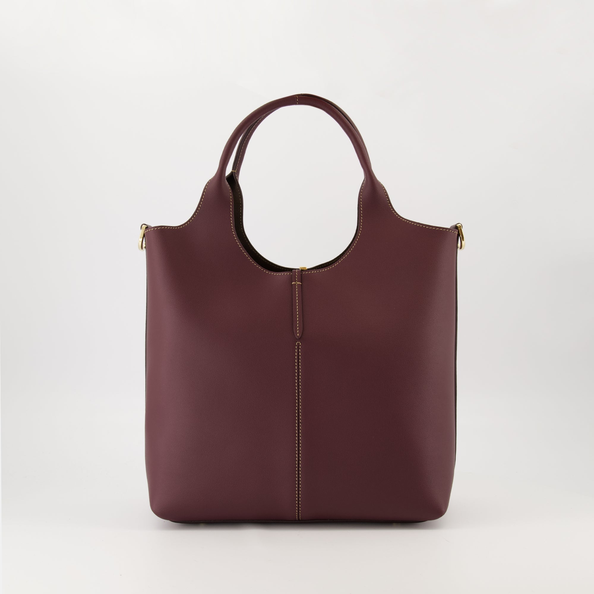 Sacs cabas Sac Shopping Tote Tod's Bordeaux Femme