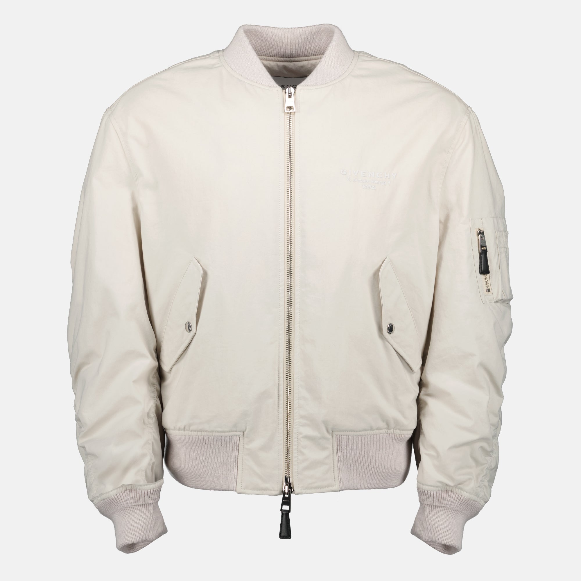 Vestes Bomber in Cotone Givenchy Blanc Homme
