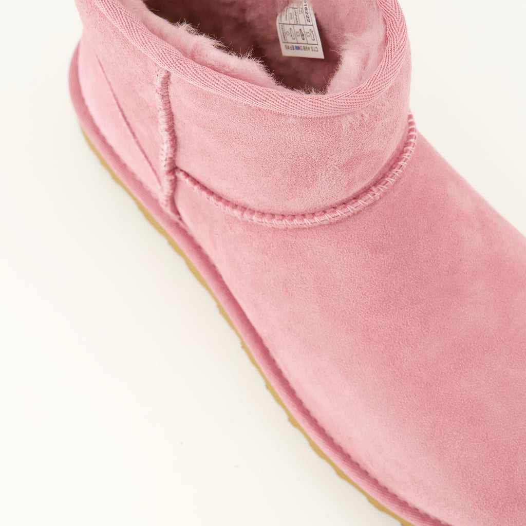 Bottines Classic Mini II Boots Pink Ugg Rose Femme